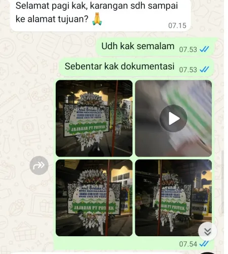Pengiriman Papan Bunga Selamat Klumpit Karanggede