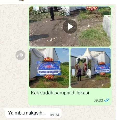 Pengiriman Karangan Bunga Klumpit Karanggede