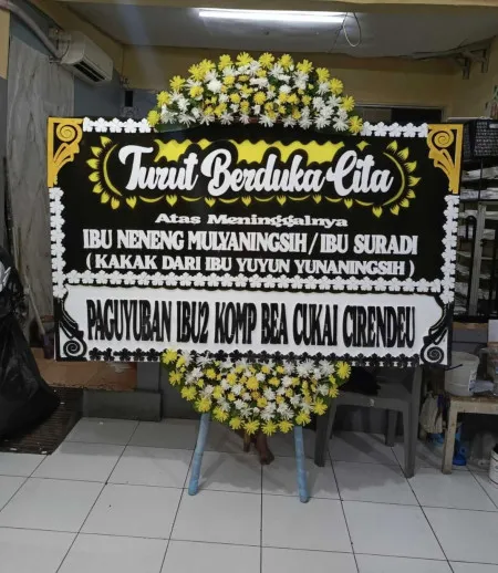 Papan Bunga Duka Klumpit Karanggede